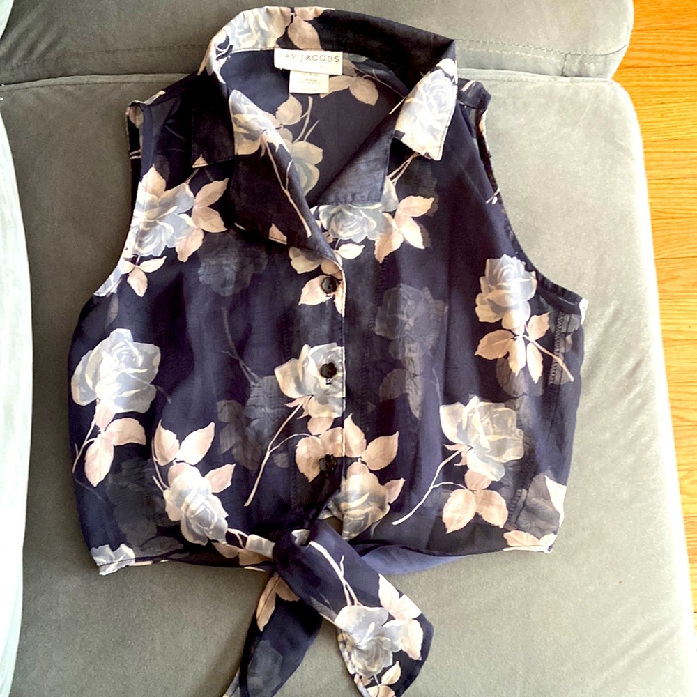Flower crop top❤️